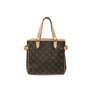 Louis Vuitton Batignolle Leather Brown Monogram Shoulder Bag